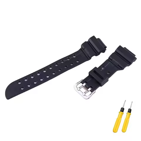Men's Resin watch strap accessories compatible for Casio GWF-A1000 D1000 FROGMAN Five or six generat