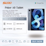 SUXI Poker A3 10.1" Kids Learning pad Tablet 12+128GB 4G, Dual Speakers & AI Assistant, IPS Screen
