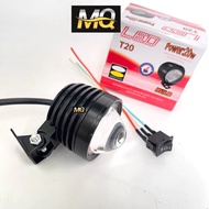 Đèn trợ sáng bi cầu L4 2 màu Cos vàng Pha trắng T20