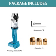 340° Cordless Hot Melt Machine 20/25/32mm Efficient Rechargeable PPR/PB/PE Pipe Welding Machine For 