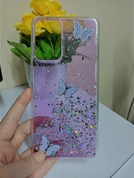 Case OPPO A16 A54 RENO 5F SOFT CASE MEWAH PREMIUM AESTHETIC SILIKON COVER GLITER KUPU KUPU CASING HP