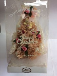 2001 Hello Kitty 粉紅色迷你發光聖誕樹