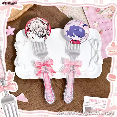 Sweet Dream Tea Party Acrylic Fork ACG Goods Clock Take Photos Clocking ACG Decoration Props Cosplay