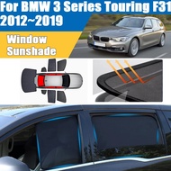For BMW 3 Series Touring F31 2012~2019 Car Mesh Sun Shade Heat Insulation Net Mesh UV Protection Vis
