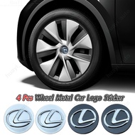 [Limited Time Offer] 4PCS Lexus 56mm Aluminum Wheel Hub Center Sticker Car Decoration Accessories