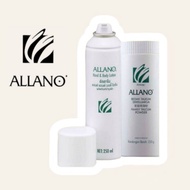 ALLANO by AMWAY - HAND & BODY LOTION SPRAY , FAMILY TALCUM POWDER (BEDAK TALKUM)