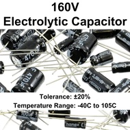 160V - 47uF 100uF - Aluminium Electrolytic Capacitor 电容