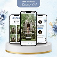 Digital Wedding Website Invitation - Online Thanksgiving & Circumcision Invitation - WEB SAYANG 04