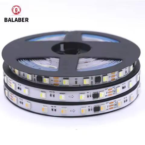 Tira De Luces Led WS2814 DC12V 24V 4 en 1 Similar SK6812 RGBW Píxeles Direccionables WS2811 RGBWW RG