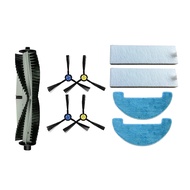 Main brush/side brush/filter/+mop cloth compatible with ilife L100  A10 robot vacuum cleaner