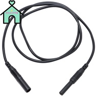 OTUINSG 1/2pcs Male-to-Female Banana Plug, Silicone 4mm Meter Test Lead Extension, Red&black 100CM/ 