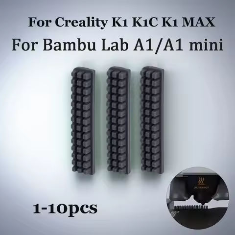 For Creality K1 K1C K1 MAX Nozzle Wiper Silicone Brush 3D Printer Nozzle Cleaner Tool for Bambu Lab 
