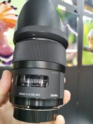 Sigma 35mm f1.4 DG ART Nikon   canon