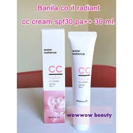 Banila Co It Radiant CC Cream SPF 30 PA ++ 30 ml. Colorpsi Skin To Brighten The Face Make A Juicy Sh