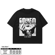 Regular Fit Oversize Vintage Eminem Slim Shady Cotton Combed Print Unisex T-Shirt M-XXL Retro