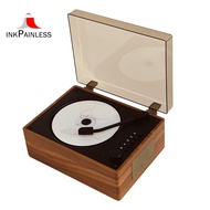 Retro CD Player Rechargeable Support CD BT USB 3.5mm AUX Portable CD Player Bluetooth-Compatible 5.0