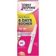 First Response Early Result Pregnancy Test 3 Tests New Packing