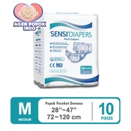 SENSI DIAPERS M 10 Adhesive Adult DIAPERS | SENSI Adult Diapers Tape M10