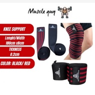 Knee Guard for Weightlifting Squat Knee Brace Adjustable Knee Pad Straps Weightlifting Support Protection Sokongan Lutut