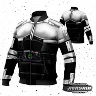 Shadowmoon Kamen Rider Masked Rider Black Steel RX Bomber Jacket
