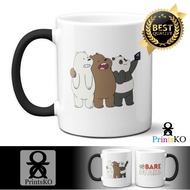 We Bare Bears Magic Mug or White Mug Selfie Design