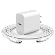 20W PD Charger Kit: 1x Colorful 20W Fast Charging Adapter + 1x 3.3ft/100cm USB C To C High-Speed Dat