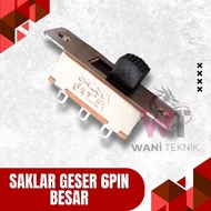 Large 6PIN Slide Switch – ON OFF 2 Way Slide Switch