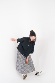 Oversize Peter Pan Collar Shirt