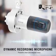 ไมโครโฟนไดนามิก XLR สำหรับสตูดิโอ, ไมโครโฟน USB PC Podcast สำหรับการสตรีมบันทึกเสียง, ไมโครโฟนเสียง 