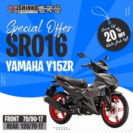 Korea Shinko SR016 Scooter Tyre Tires Tayar Motor Y15 LC135 RS150 NVX Timsun Michelin Maxxis Pirelli