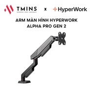 Hyperwork Alpha Pro Gen 2 monitor Arm Supports 22-38 Inch screen - Genuine product