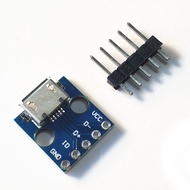 Micro USB Interface Socket Power Adapter Socket Breadboard 5V Power Adapter Board Module
