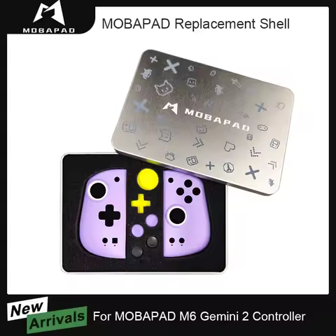 MOBAPAD Replacement Shell for MOBAPAD M6S Gemini 2 Game Controller Colorful Faceplates Replace Cover