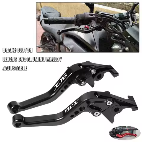 Motorcycle Accessories Handlebar CNC Adjustable Brake Clutch Levers For YAMAHA XJ 6 XJ6 DIVERSION 20