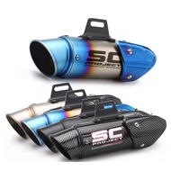 Original SC PROJECT Exhaust Original Import Silencer Shield Model Only 50 mm 38mm