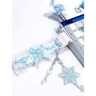 Lace Keyboard Ribbon Cute Pendant Wooting Keyboard Merchandise Keyboard Decoration From ATK Mega Lio