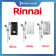 RINNAI REI-A330DP BLACK/WHITE/SILVER DC BOOSTER PUMP INSTANT HEATER WITH HANDSHOWER SET