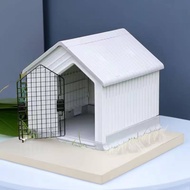 Outdoor large plastic detachable wash pet dog house dog cage windproof rainproof and waterproof/rumah anjing luar-户外狗屋