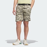 adidas กอล์ฟ กางเกงกอล์ฟขาสั้นพิมพ์ลายทั้งตัว ผู้ชาย สีเขียว JF6322