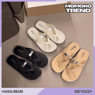 MOMOKO TREND 2603-R(J) Sandals Slippers Women / Summer Flat Shoes Sandals Women Ready Stock Kuala Lu