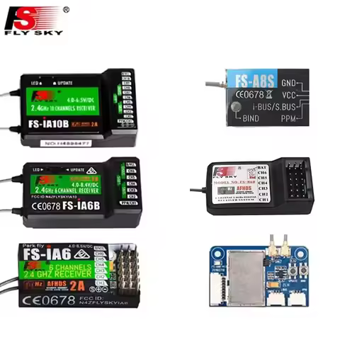 Flysky FS-R6B FS-X6B FS-iA6 FS-iA6B FS-A8S FS-iA10B Rc Receiver for Flysky FS-i6 FS-i6S FS-i6X FS-i1