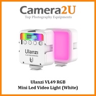 Ulanzi VL49 RGB Mini Led Video Light For Smartphone And DSLR (White)