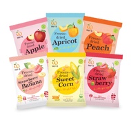 ☀Wel-B Freeze-dried Mixed Fruit 12-16g (ผลไม้รวมกรอบคละรส 12-16 กรัม รสละ 1 ซอง  รวม 6 ซอง)✸