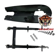Combo Folding rear footrest chain cover 67