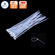 DVX 100pcs Multipurpose Nylon Cable Tie Self Locking Zip Ties Cable Strap