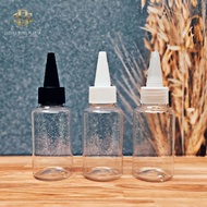 60ml Clear Tubular Ink Bottle - 60ml Plastic Pet Cone Bottle
