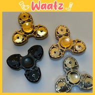 (TOY43) Unique Cool 360 Degree Rotation FIDGET SPINNER Tri-Spinner Fidget Gadget (RANDOM Color)