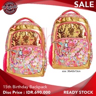 ORIGINAL smiggle 15th birthday backpack for Girl