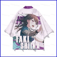 Comic BanG Dream Its MyGO Taki Shiina haori priest frock cardigan sweater kimono coat T-shirt