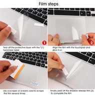 New Matte TrackPad Film Accessories for Macbook Air 15 inch M2 2023 A2941 Laptop Skin Sticker Anti S